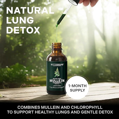 Mullein Leaf & Chlorophyll Drops